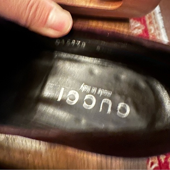 Gucci Horsebit Chocolate Brown suede Loafers Men's US 9.5 GUCCI SHOES 015938 - Picture 12 of 13